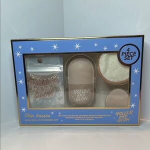 Holler and Glow Skincare Tool Set - 4 Piece Set NWT